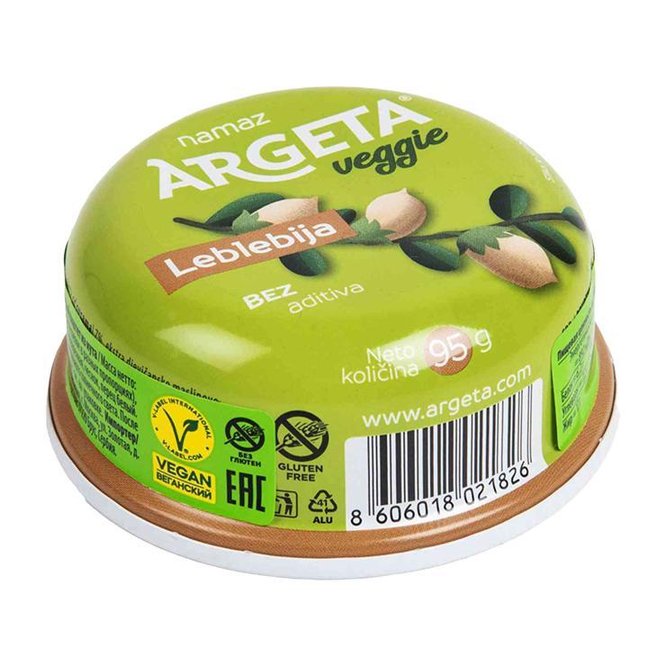 Паштет овощной Argeta Veggie из нута 95 гр., ж/б