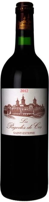 Вино красное сухое Les Pagodes De Cos Saint Estephe 14 %, 2012 год, Франция, 750 мл., мтекло