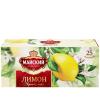 Чай черный Майский Лимон 25 пакетиков 37,5 гр., картон