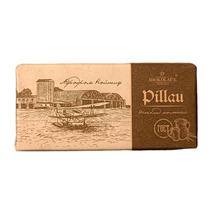 Шоколад ШААКЕН ДОРФ Pillau Балтийск молочный 35% 100 гр., обертка