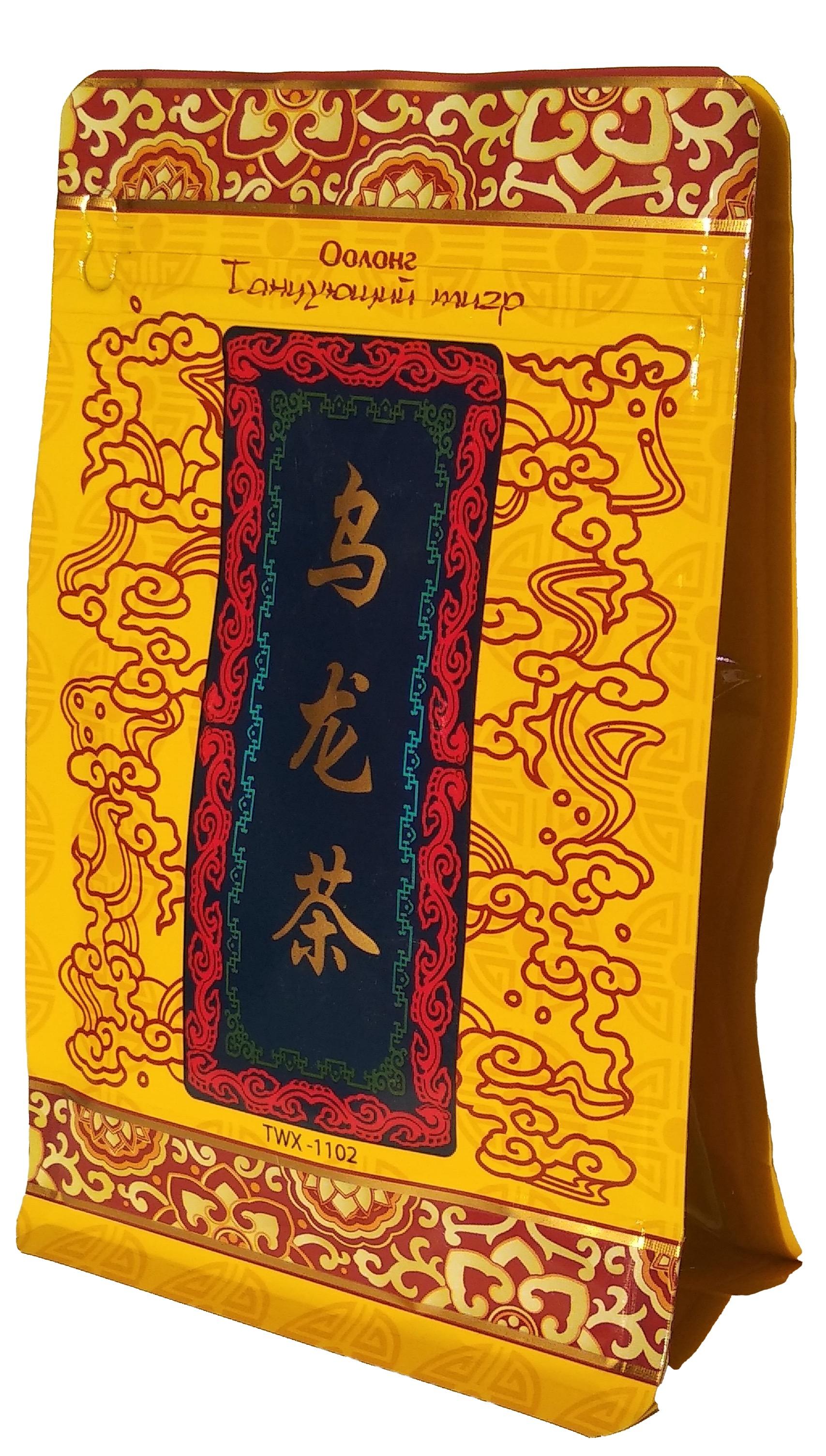 Чай зеленый Оолонг, Чю хуа Танцующий тигр 100 гр., дой-пак
