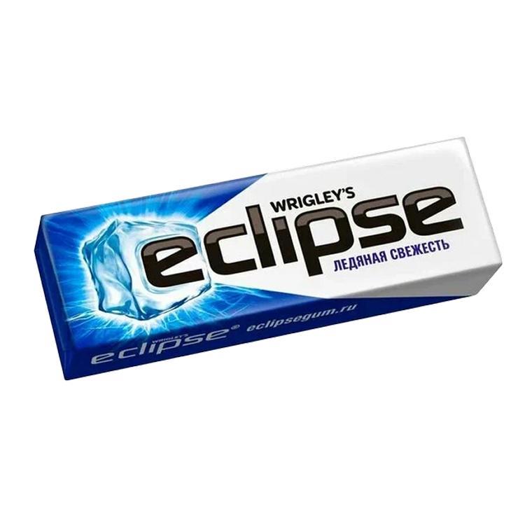 Жевательная резинка Eclipse Синий Ледяная свежесть 13,6 гр., обертка