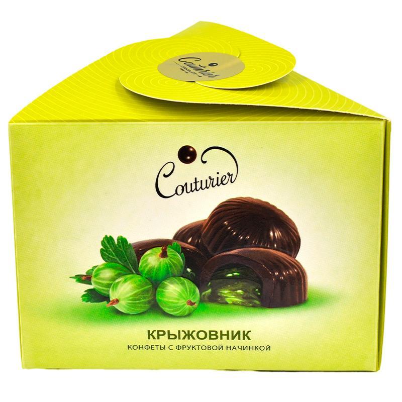 Конфеты Couturier Varenye со вкусом крыжовника 115 гр., картон