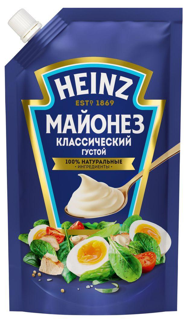 Майонез Heinz Классический 67% 500 гр., дой-пак