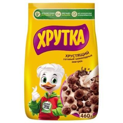 Готовый завтрак Хрутка шоколадные шарики 460 гр., флоу-пак