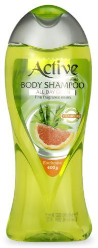 ACTIVE Гель для душа &#34;NATURAL&#34; 400мл экстракт грейпрфута с витамином B5*12 (2002/6203)