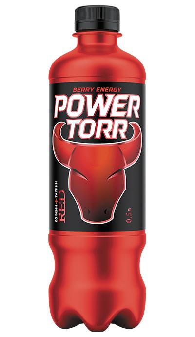 Энергетический напиток Power Torr Red, 500 мл., ПЭТ