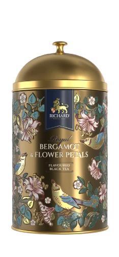 Чай Richard Bergamot & flower Petals черный 60 гр., ж/б