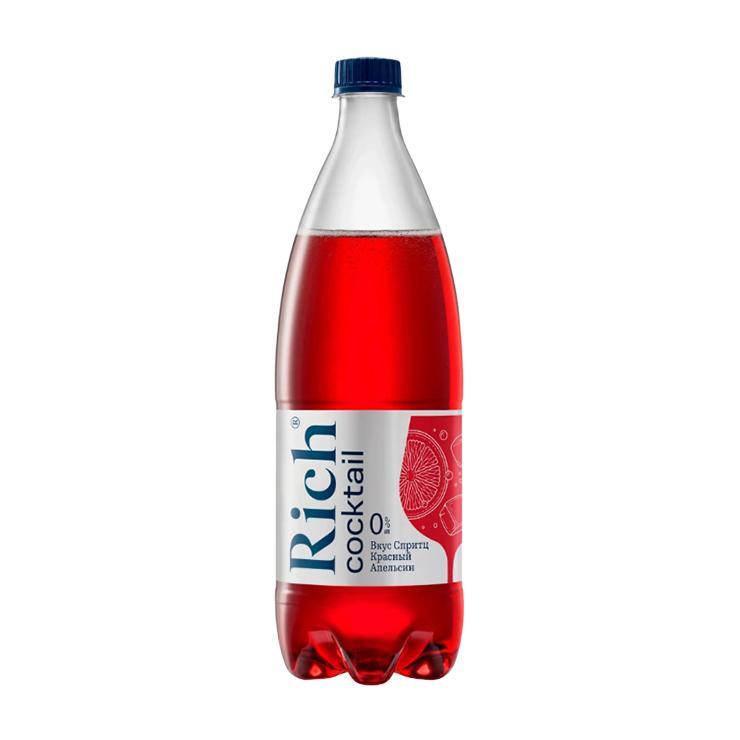 Напиток газированный Rich красный апельсин 1 л., ПЭТ