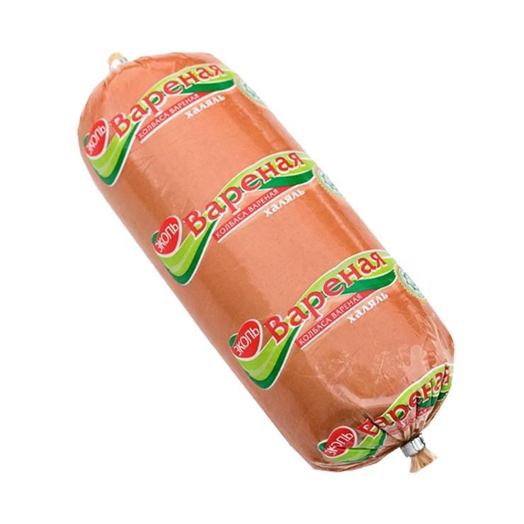 Колбаса Эколь вареная Халяль 750 гр., полиамид