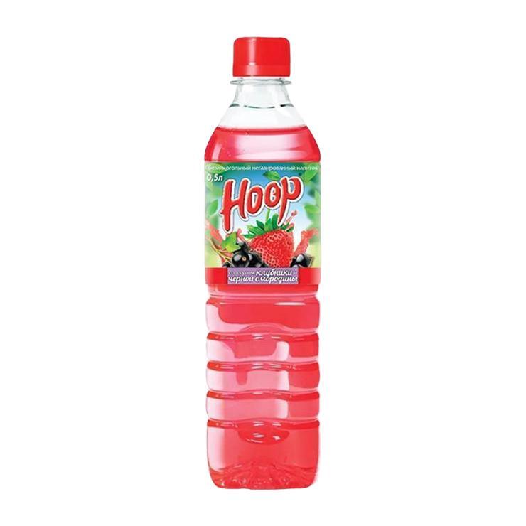 Напиток сокосодержащий Hoop клубника черная смородина 500 мл., ПЭТ