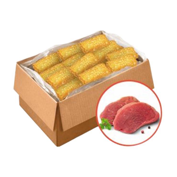 Блины Сытый Папа с сочным мясом 5 кг., картон