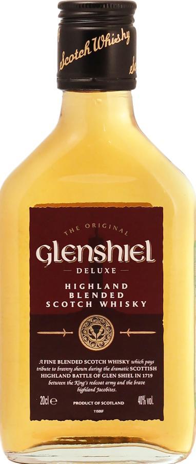 Виски Glenshiel 40% Шотландия 200 мл., стекло