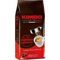 Кофе в зернах Kimbo Espresso Napoletano 1 кг., флоу-пак