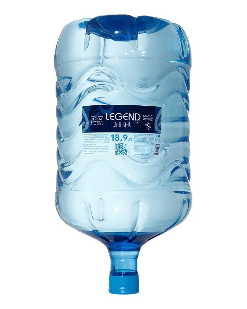 Вода негазированная Legend оf Baikal питьевая 18,9 л., ПЭТ