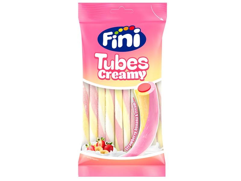 Мармелад жевательный FINI йогурт клубника банан 80 гр., флоу-пак