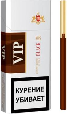 Сигареты Vip с фильтром Black Slims