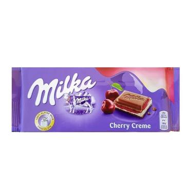 Шоколад Milka Cherry Creme, 100 гр., флоу-пак
