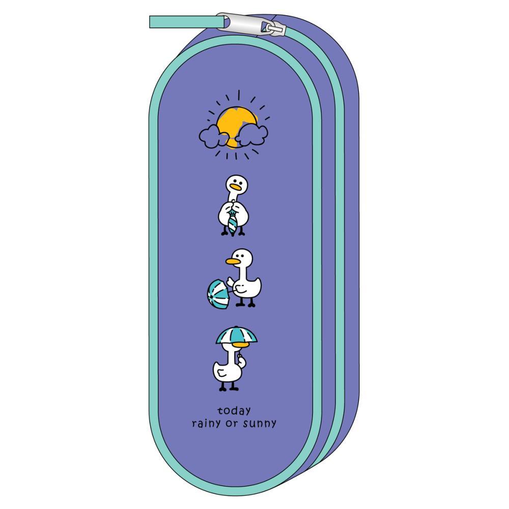 Пенал ArtSpace Goose and umbrella 210х80х45 корпусный полиэстер, пакет