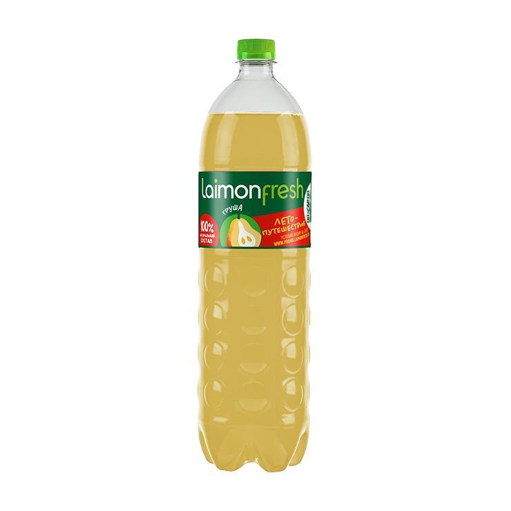Напиток газированный Laimon Fresh груша 1,5 л., ПЭТ