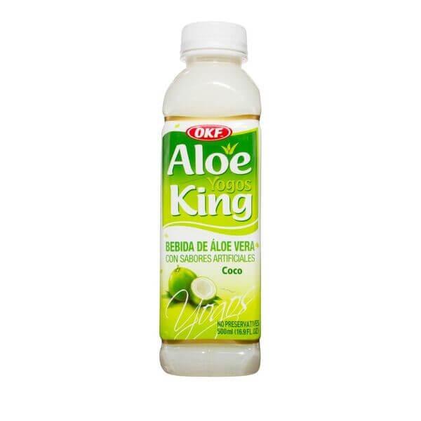 Напиток безалкогольный, OKF Aloe YOGOS King Coconut, 500 мл., пластиковая бутылка