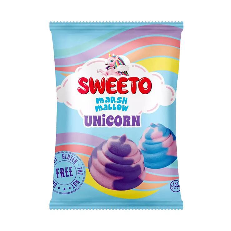 Маршмеллоу Sweeto единорог 56 гр., флоу-пак