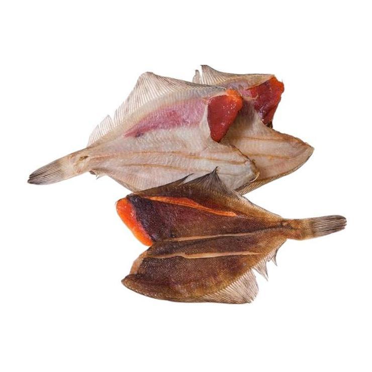 Камбала вяленая с икрой 1,2 кг., крафт-пакет