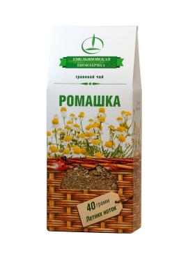 Чай Емельяновская Биофабрика Травяной Ромашка, 40 гр., картон