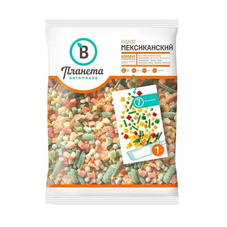 Смесь Планета Витаминов мексиканский салат 1 кг., флоу-пак