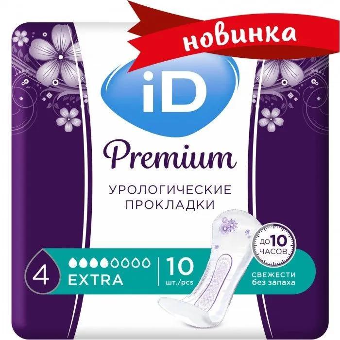 Прокладки урологические iD Protect Premium Extra 12 штук, флоу-пак