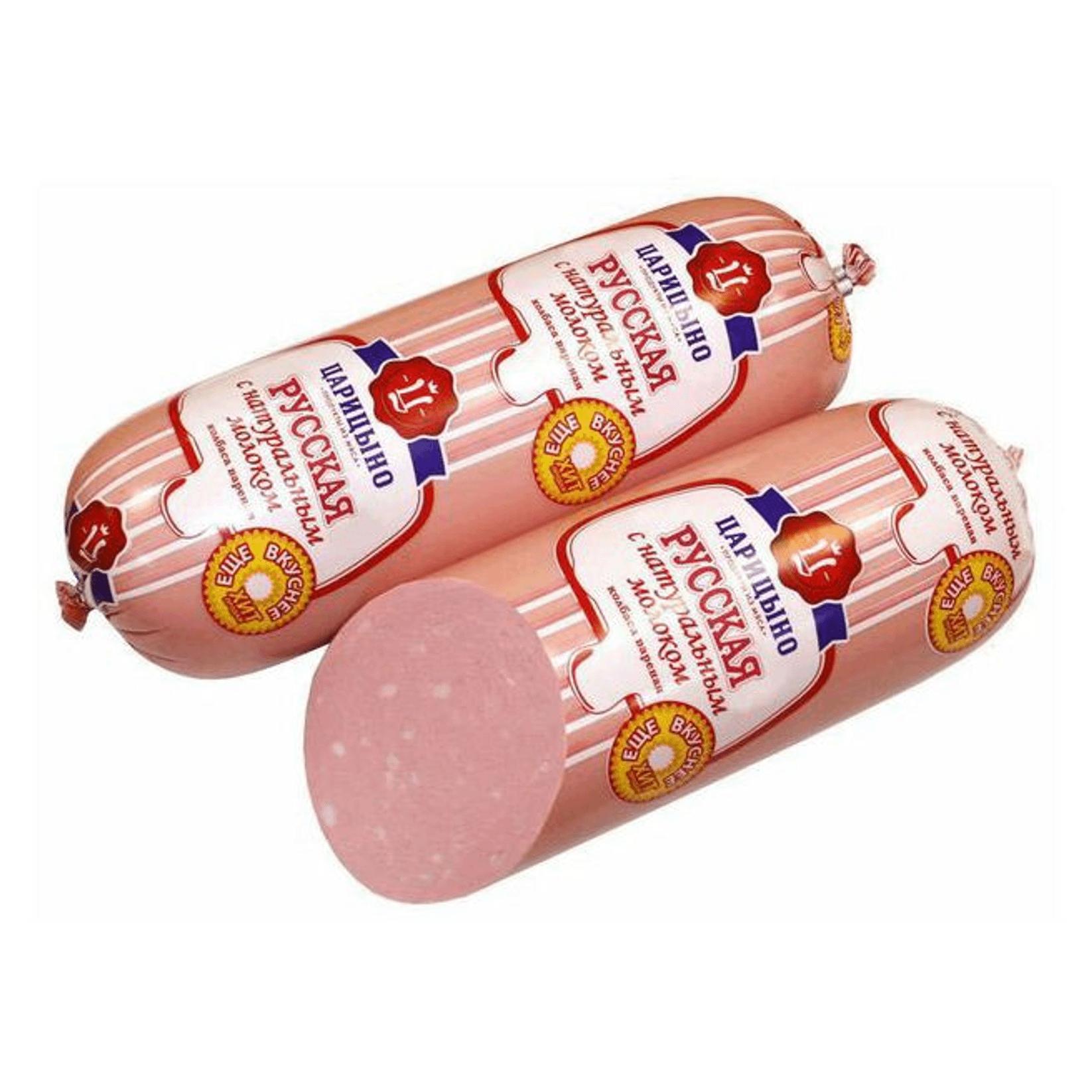 Колбаса вареная Царицыно Русская D80 1,7 кг., полиамид