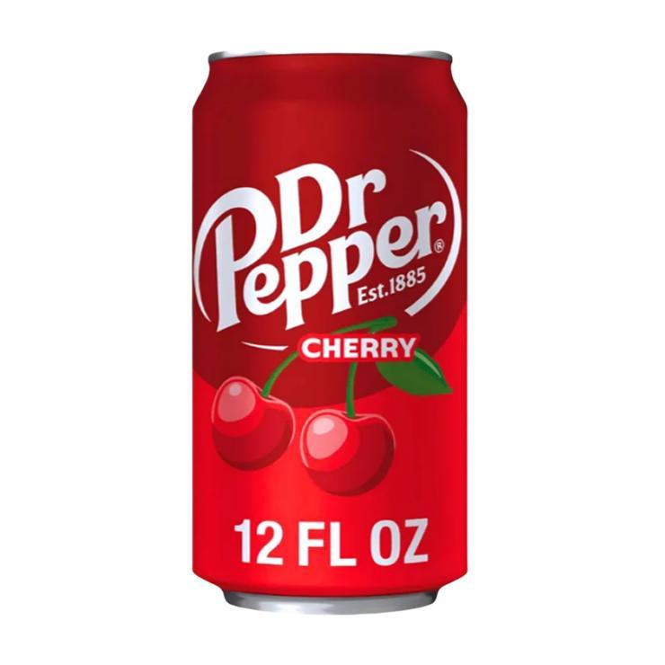 Напиток газированный Dr Pepper cherry 355 мл., ж/б