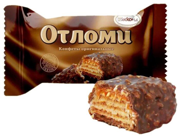 Конфета вафельная Акконд Отломи 33 гр., флоу-пак
