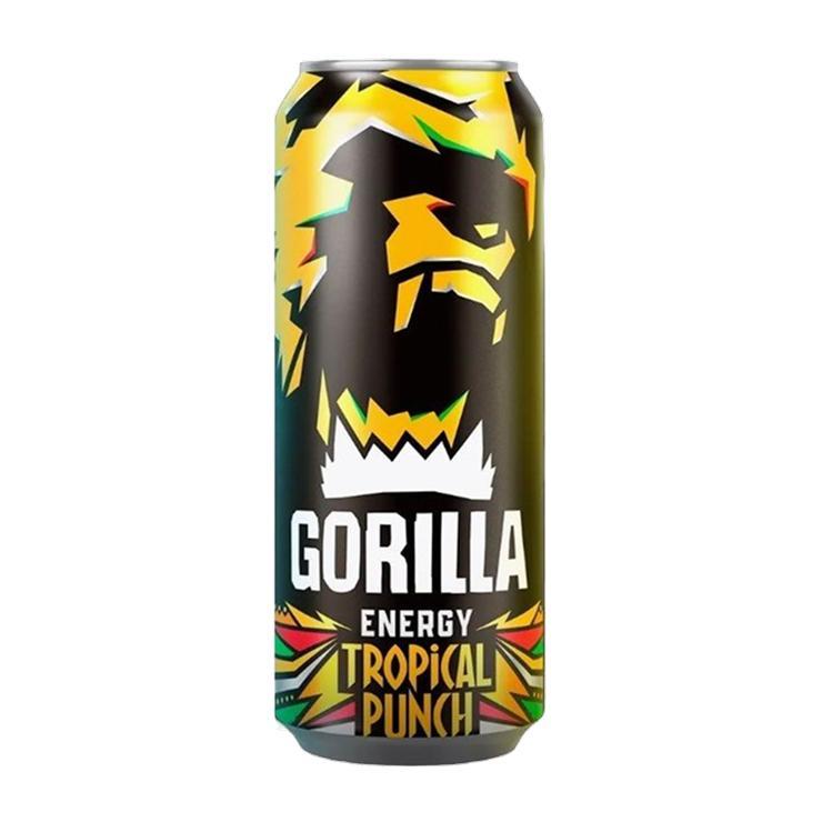 Напиток энергетический Gorilla Tropical Punch 500 мл., ж/б