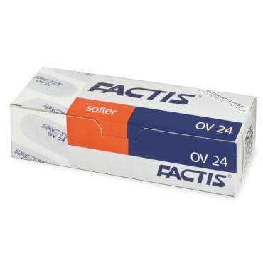 Резинка стирательная Factis OV 24, овальная, 49х24х9 мм, мягкая, синтетический каучук