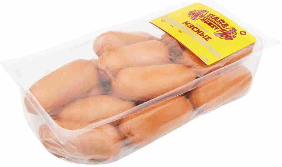 Сардельки Папа может мясные 1,5 кг., ГЗС