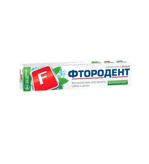 Зубная паста Фтородент Фитокомплекс