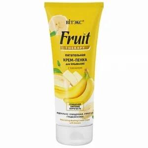 Крем-пенка Вiтэкс Fruit Therapy для умывания с бананом питательная 200 мл., туба