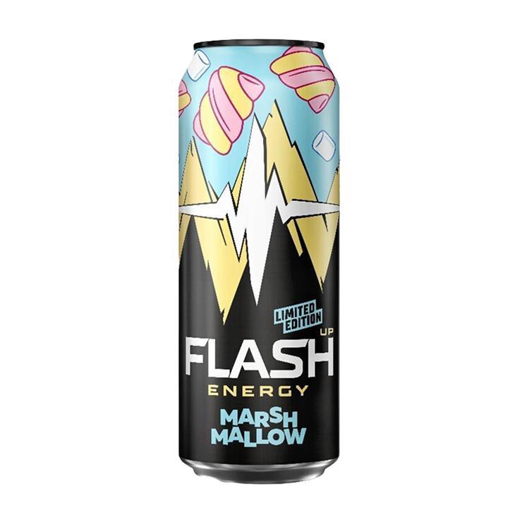 Напиток энергетический Flash Up energy marshmallow 450 мл., ж/б