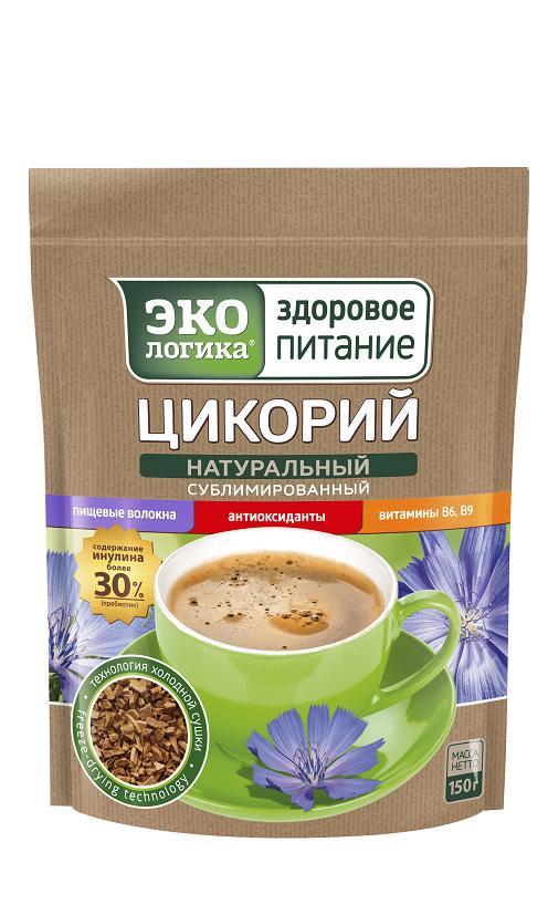 Цикорий Экологика растворимый сублимированный 150 гр., дой-пак