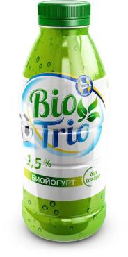 Биойогурт Bio Trio Без сахара 1,5%