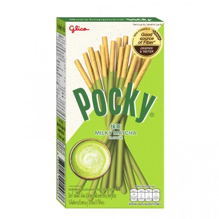 Палочки бисквитные Pocky Milky Matcha 33 гр., картон