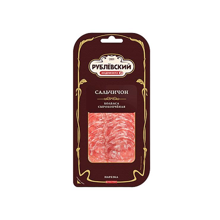 Колбаса Рублевский Сальчичон сырокопченая полусухая 70 гр., вакуум