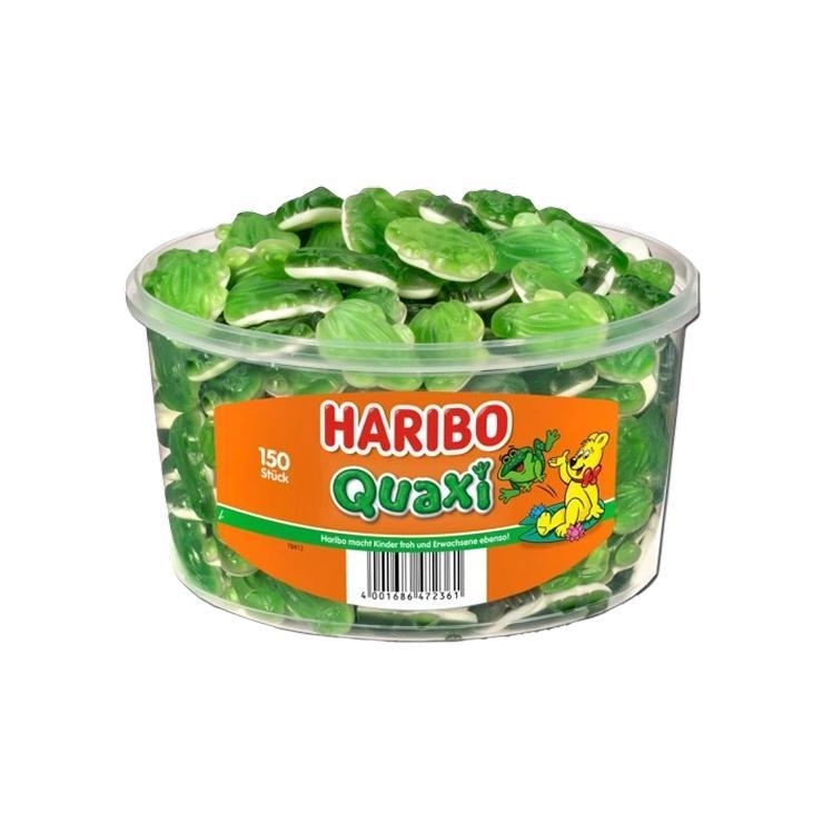 Мармелад жевательный Haribo Quaxi лягушки 1050 гр., пластик