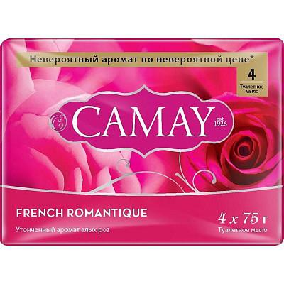 Мыло твердое 4 шт. Camay French Romantique, 315 гр.,