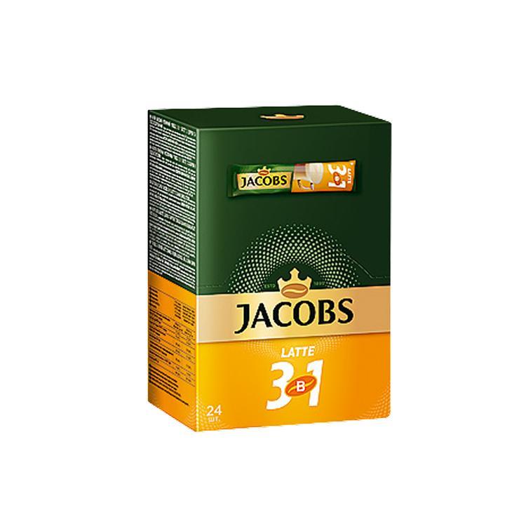 Напиток кофейный Jacobs Latte 3в1 312 гр., картон