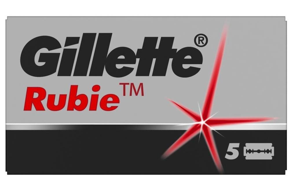 Лезвия Gillette Rubie 5 шт., картон