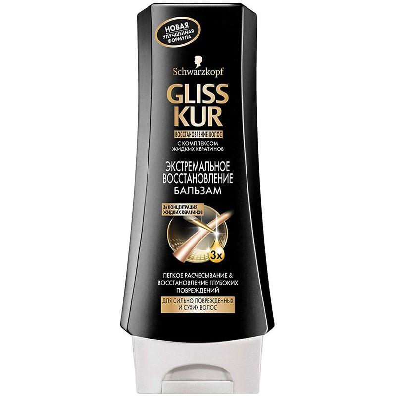 Бальзам Gliss Kur Экстремальное Восстановление для поврежденных и сухих волос