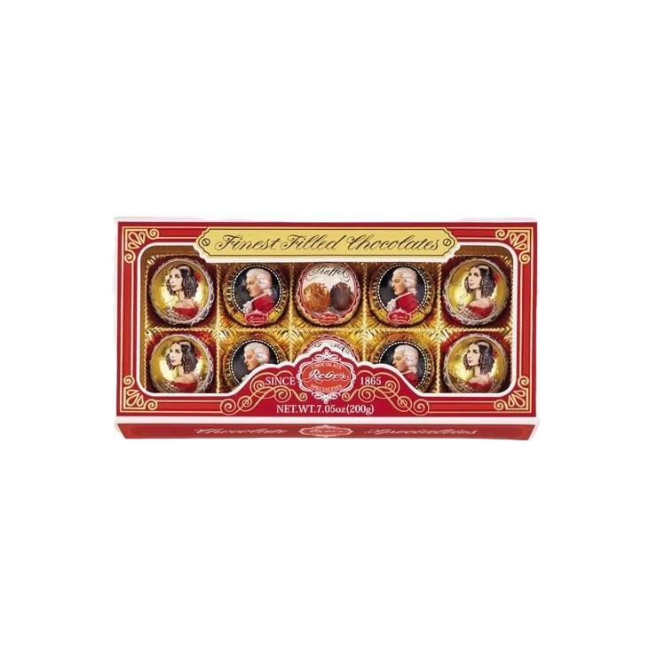 Конфеты Reber моцарт шоколадные ассорти 200 гр., картон