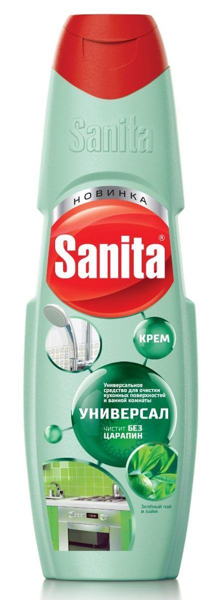 Чистящее средство Sanita Универсал Зеленый чай и лайм, 600 мл., ПЭТ